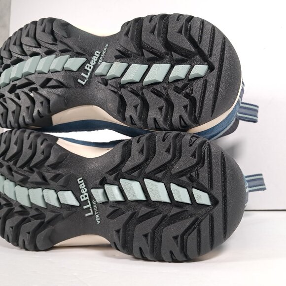 NEW LL Bean Hiking Boots Women 8 WIDE Trail Model 4 Slate Raw Indigo 299640 - Picture 13 of 15